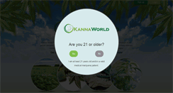 Desktop Screenshot of kannaworld.com